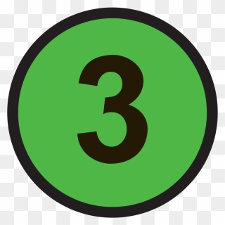 Number 3 Png - Arrow Button Clipart
