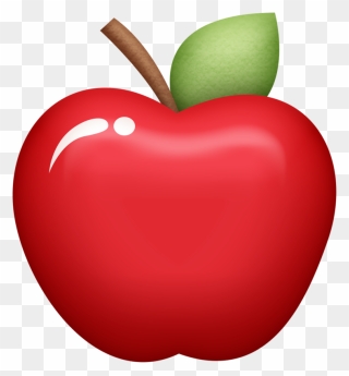 Transparent Food Clipart Png - Manzana Clipart