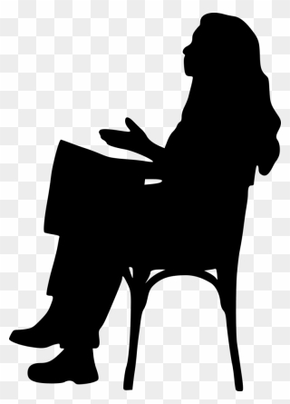 Chair Silhouette Clip Art - Portable Network Graphics - Png Download