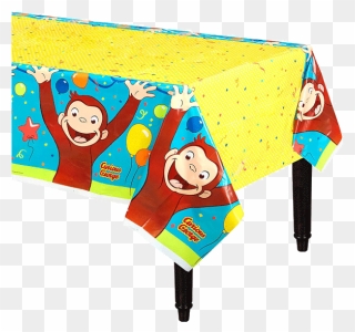 Curious George Table Cover Clipart