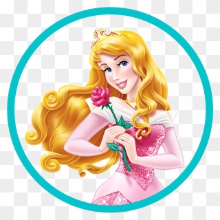 Disney Princess Aurora Pink Dress Clipart