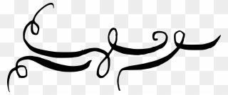 Calligraphic Swirls Flourishes 11 Clipart