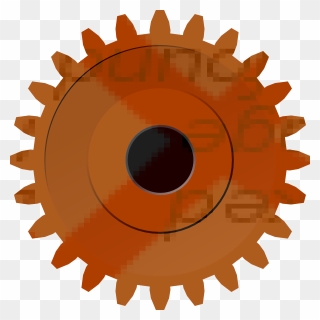 Transparent Saw Blade Clipart - Gear Clipart - Png Download