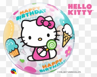 Hello Kitty Birthday Ballons Png Clipart