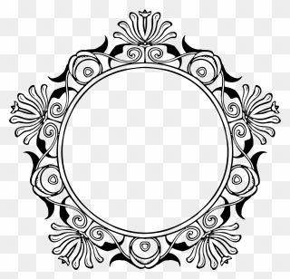 Photo Of Mirror Frame Vector File - Mirror Frame Vector Png Clipart