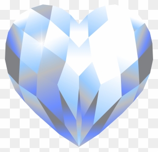Crystal Heart Png Clipart