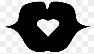 Logo Bisou Mon Coeur - Heart Clipart