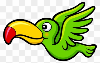 Clipart Bird Animated, Clipart Bird Animated Transparent - Animated Birds Flying Png