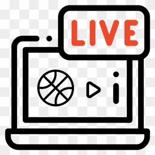 Sportsbook Live Scores - Online Video Icon Png Clipart