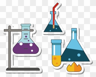 Laboratory Flask - Animated Erlenmeyer Flask Png Clipart
