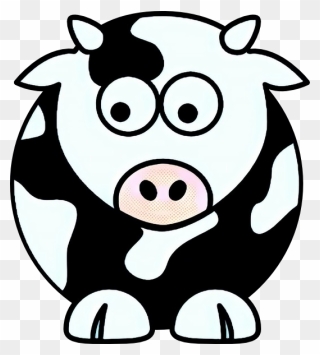 Clip Art Openclipart Portable Network Graphics Holstein - Transparent Cartoon Cow Png