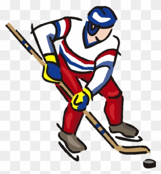 Hockey Thanksgiving Clipart Picture Freeuse Library - Hockey Player Clipart - Png Download