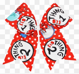 Home / Accessories / Bows & Headwear / Patterned Bows - Thing 1 And Thing 2 Clipart