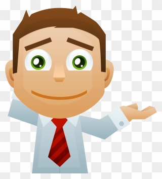 Businessman Animation Png Clipart