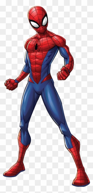 Animated Spider Man 2017 Clipart
