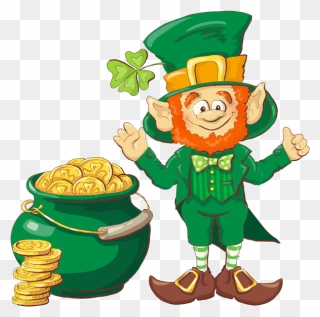 Leprechaun Day - San Patrizio Auguri Clipart