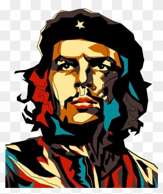 Cuban Revolution Stitching Che Head Color Of Clipart - Che Guevara Wallpaper Hd - Png Download