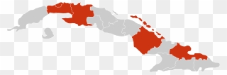 Map Of Cuba Png Clipart