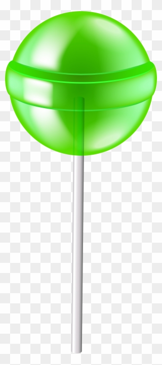 Collection Of Transparent - Green Lollipop Clipart - Png Download