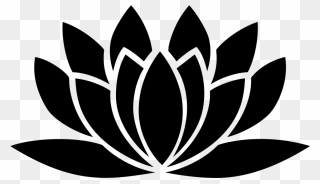 Onlinelabels Clip Art - Yoga Lotus Flower Svg - Png Download