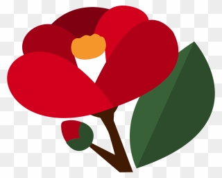Camellia Flower Clipart - London Underground - Png Download