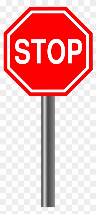 Transparent Stop Clipart - Stop Road Signs Clipart - Png Download