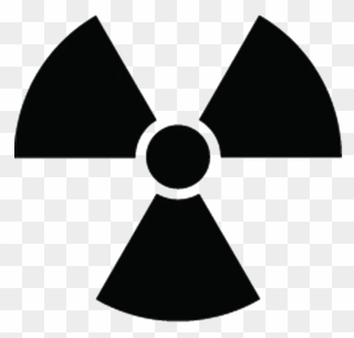 Black Radiation Sign Png Clipart - Radiation Symbol Svg Transparent Png