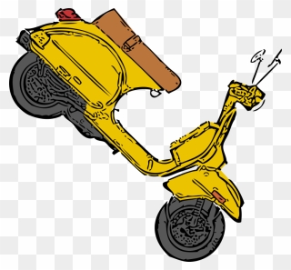 Cartoon Scooter Png Clipart