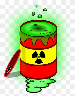 Toxic Nuclear Barrel - Toxic Clip Art - Png Download