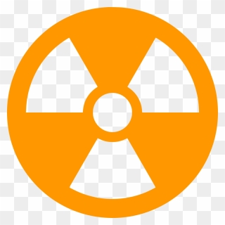 Svg Radioactive Nuclear Free Image Icon Silh - Nuclear Symbol Transparent Background Clipart