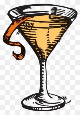 Mayfield Gin Mayfield 75 Cocktail - Wine Glass Clipart