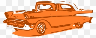 Clipart Classic Car Clip Library Clipart - Clip Art - Png Download