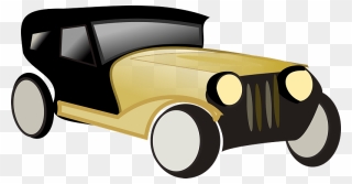 Netalloy Heritage Car Clipart - Small Old School Car Cartoon - Png Download