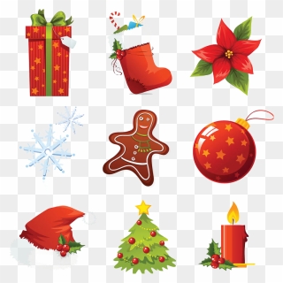 Christmas Elements Free Png Clipart