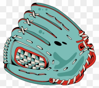 Baseball Helmet Clip Art - Baseball Glove - Png Download