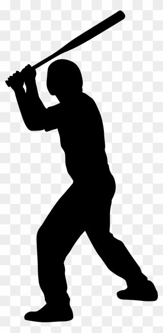 Baseball Silhouette Figures,vector Png Download - Silhouette Clipart