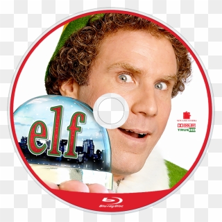 Elf Bluray Disc Image - Elf Movie Fan Art Clipart