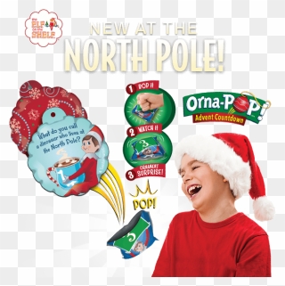 Elf On The Shelf Orna Pop Advent Calendar - Christmas Clipart