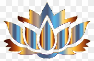 Transparent Flower Silhouette Png - Lotus Flower Logo Png Clipart