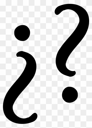 Question Mark Emoji Spanish Clipart