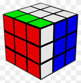 Rubik's Cube Transparent Background Clipart