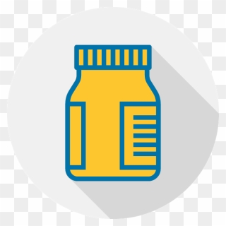 Chemical Bottle - Pharmaceutical Drug Clipart