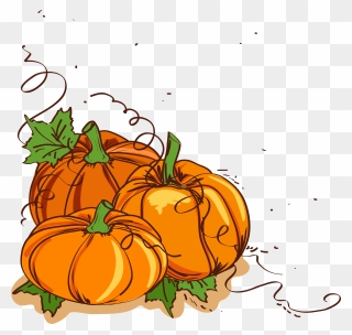 Thanksgiving Dinner Pumpkin Clip Art - Thanksgiving Pumpkin Png Vector Transparent Png