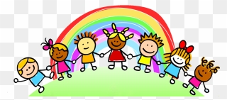Rainbow Clipart For Kids - Kids Rainbow Clipart - Png Download