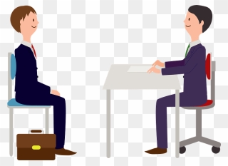 Employment Interview Clipart - 面接 イラスト フリー 素材 - Png Download