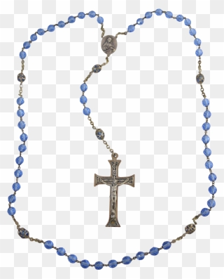 Rosary Transparent Blue Clipart