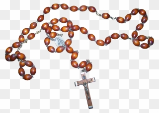 Download Rosary Transparent Roman Catholic Church - Catholic Rosary Transparent Background Clipart