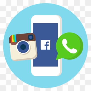 Instagram Whatsapp Facebook Png Clipart