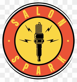 Salon Coach Phil Jackson Presents Salon Spark - Emblem Clipart