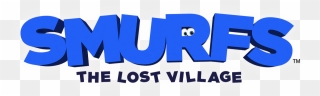 Smurfs The Lost Village Logo Clipart
